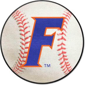 FANMATS 35676 Florida Gators Baseball Rug - 27in. Diameter