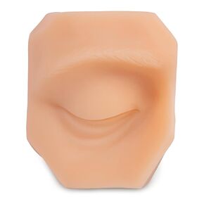 Soft Silicone Right Eye Model for Practicing Piercing, Suture, Silicone Flexible Model for Education Display, Rubber Right Eye for Teaching Instructions