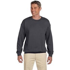 Gildan Adult Fleece Crewneck Sweatshirt, Style G18000 Charcoals, 3X-Large