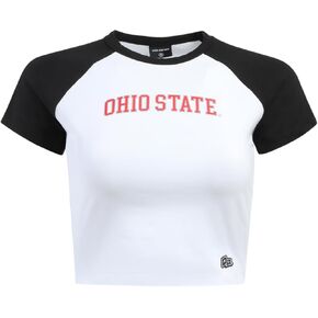 HYPE AND VICE OHIO STATE BUCKEYES HOMERUN TEE Black, Large