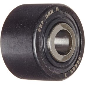 RBC Cam Follower CRBY1 1.000" OD x 0.3125" ID, Yoke Type (Without Stud), RBC Roller Cylindrical Roller Design, Crowned Outer Ring Cam Follower