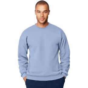 هانس رجال 9.7 أوقية. Ultimate Cotton 90/10 Fleece Crew F260 -Blue 3XL
