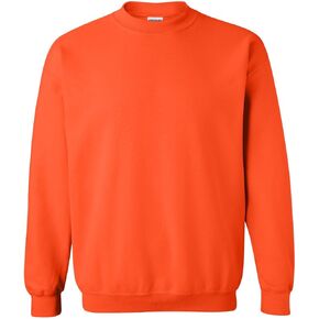 Gildan Adult Fleece Crewneck Sweatshirt, Style G18000 OSHA Orange