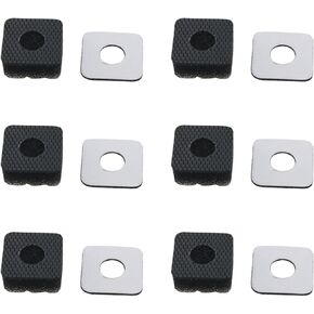 ZCZQC 6PCS Panoramic Sports Camera Noise Reducing Foam Windscreen Microphone Wind Sleeve Camera Windproof Foam Kit