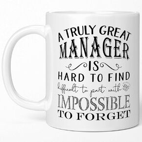 هدايا تقدير Sweet & Salty Manager - من الصعب إيجاد مدير رائع حقًا في القدح ، وأفضل وداع للتقاعد للرجال.