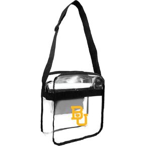 Littlearth Baylor Bears NCAA Clear Carryall Crossbody Bag