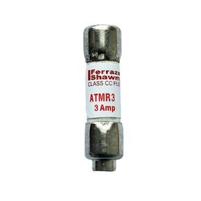 New ATMR3 ATMR-3 ATMR-3A 600V Fast Acting Fuse, Pack of 10