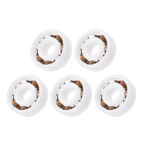 5Pcs 608 POM Plastic Bearing -[8x22x7mm] Open-Type for Industrial Application