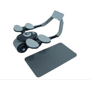 Ab Roller Wheel for Core Strength & Abdominal Workout - Dual Wheel Design with Non-Slip Handles, Portable Exercise Roller with Elbow Support, Home Gym Exercise Wheels for Men Women