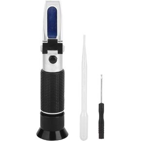 Emoshayoga Veterinarian Refractometer for Colostrum refractometro Refractometer Sugar Test Meter 0-20% with Accurant Index for Automatic Temperature Compensation