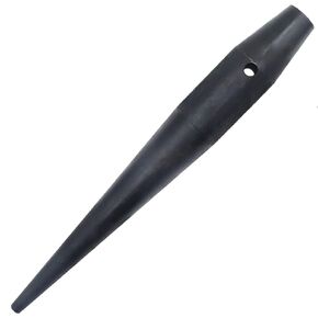 Bull Pin Heat-Treaded Steel Ironworker Tools with Black Finish and Tether Hole, Iron Workers Tool, 1-5/16-inch x 10 Inch
