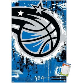 Trends International NBA Orlando Magic - Maximalist Logo 23 Wall Poster