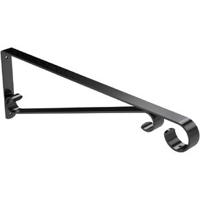 National Hardware N274-621 V2656 Plant Brackets/Sign Holders in Black, 15"