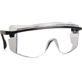 Honeywell Uvex Ademco by S2500C Astrospec OTG 3001 Safety Eyewear, Black Frame, Clear UV Extreme Anti-Fog Lens, S2500C Astrospec OTG 3001 Safety Eyewear, Black Frame, Clear UV Extrem