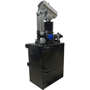 45 cc Single Acting Hydraulic Hand Pump，Manual Hydraulic Pump, 2 Qrt Tank Hand Pump 4350 PSI, Used for Single Acting Hydraulic cylinders-US