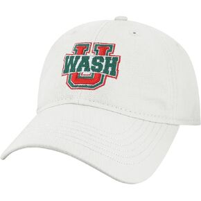 Barnesmith Washington University in St. Louis WashU, WUSTL Bears Adjustable Hat, Spirit, White, One Size Fits All