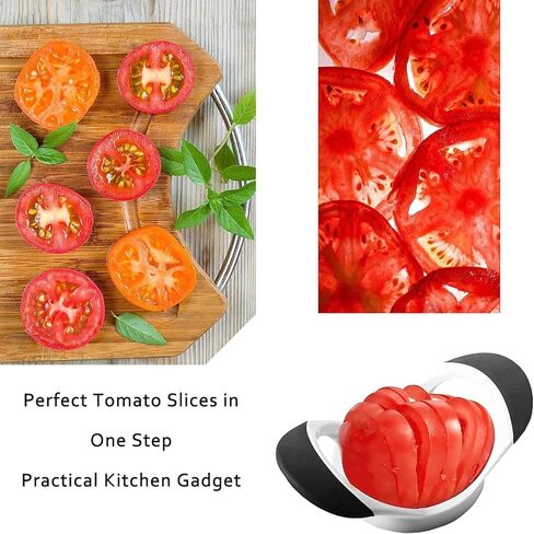 PCTC [1 Pack] Slicer Tomato Slicer ، STELL STEEL STELL SLICER ، SLICER VEGETABLE ، in Kuwait