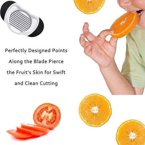 PCTC [1 Pack] Slicer Tomato Slicer ، STELL STEEL STELL SLICER ، SLICER VEGETABLE ، in Kuwait