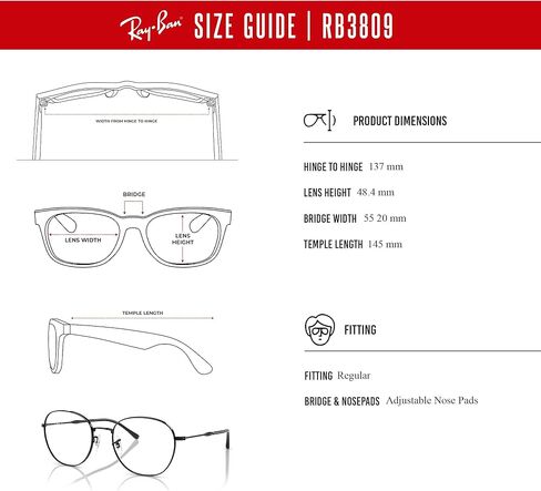 نظارات شمسية مستديرة من Ray-Ban RB3809 للرجال والنساء + حزمة مع مجموعة نظارات مجانية من Designer iWear in Saudi Arabia