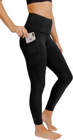 Emprella Yoga Pants for Women, High Waisted Women’s Leggings 3 Pockets Tummy Control in Kuwait