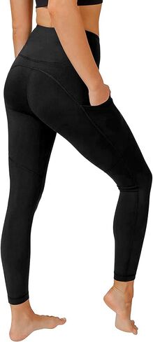 Emprella Yoga Pants for Women, High Waisted Women’s Leggings 3 Pockets Tummy Control in Kuwait