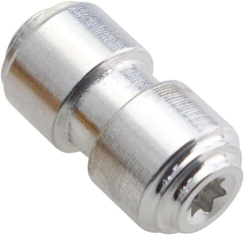 أزرار الإبهام 2pcs 0.390 × 0.197 × 0.197 مسامير التيتانيوم استبدال مسامير شفرة الجيب لبلون 535 Bugout 2 (أبيض/ذهبي) in Kuwait