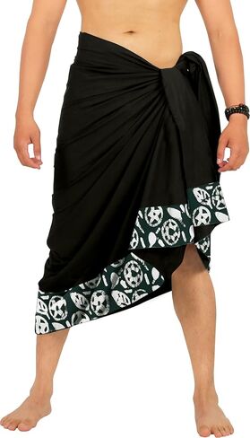 Happy Bay Men's Beachwear Pareo Wrap Summer Sarong in Kuwait