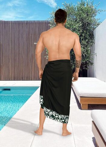 Happy Bay Men's Beachwear Pareo Wrap Summer Sarong in Kuwait