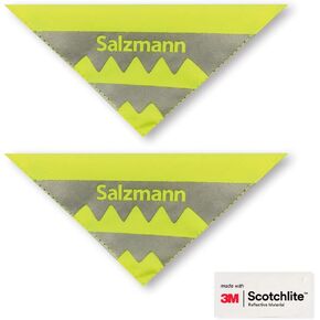 Salzmann Safety Reflectors for Strollers and Bicycles | Made with 3M Scotchlite | Pack of 2 & 4
