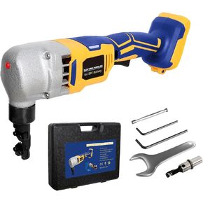 Cordless Nibbler Metal Cutter Compatible with Dewalt 20v Max Battery (Tool Only), 18 Gauge Brushless Electric Power Metal Shear Sheet Steel Nibbler For Cutting Metal, Stainless Steel, Aluminium