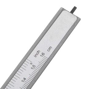Vernier Caliper Micrometer Gauge 5/6 Inch Precision Measuring Stainless Steel High Precision Metal Micrometer Ruler (6 inch)