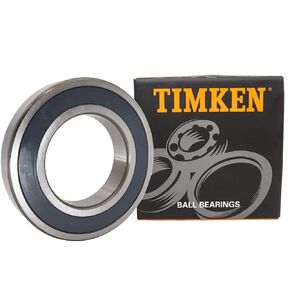 TIMKEN 6214-2RS 6214RS 1 Pcs Double Rubber Seal Bearings 70x125x24mm, Pre-Lubricated and Stable Performance and Cost Effective, Deep Groove Ball Bearings