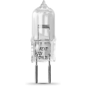 Feit Electric BPQ50T4/RP 50-Watt T4 JC Halogen Bulb with Bi-Pin Base, Clear