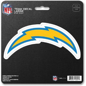 FANMATS NFL Los Angeles Chargers Unisex Los Angeles Chargers Decal Die Cutlos Angeles Chargers Decal Die Cut