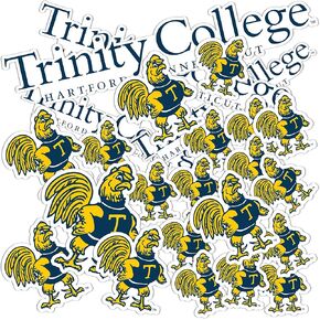 Desert Cactus Trinity College Sticker Bantams Sticker Vinyl Decals Laptop Water Bottle Car Scrapbook T1 (Type 1-1)