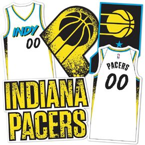 Desert Cactus Indiana Pacers Sticker NBA Officially Licensed Vinyl Decal Laptop Water Bottle Car Scrapbook (City Edition 24-25)