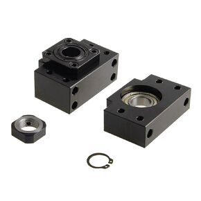 1set BK12 BF12 Fixed Floated Ball Screw for SFU1605 End Supports Bearing Mounts