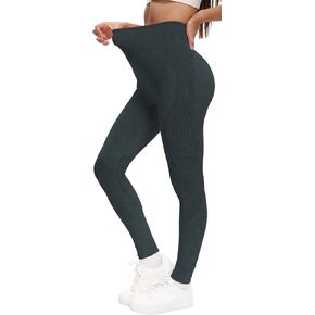 High Waisted Leggings for Women Tummy Control Soft Buttery Butt Lifting Yoga Pants Stretchy Running Workout