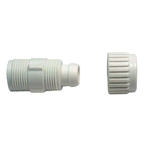 Flair-It 16842 Plastic Male Adapter, 0.5" Size
