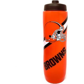 The Party Animal NFL Cleveland Browns Squeezy Water Bottle