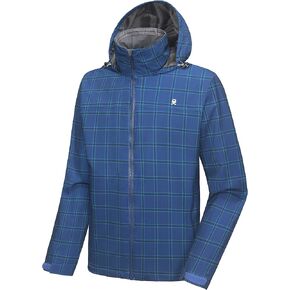 Little Donkey Andy Men's Waterproof Rain Jacket, Lightweight Rain Coat, Raincoat with Hood for Golf Hiking