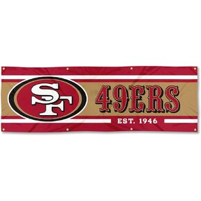 WinCraft San Francisco 49ers Large 2x6 Foot Banner