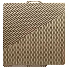 3D Printer Textured Build Plate for Bambu Lab A1/X1/P1,Honey Comb & Strip Texture, Spring Steel Sheet Plate -Honeycomb-A1/X1/P1 (257×257mm)