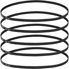 5PCS/Pack Synchronous Belt, 3D Printer Timing Belt GT2-6-440MM Rubber Ring Closed Synchronous Belt 3D Printers Parts