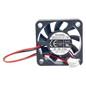 New EFS-04D24L 4CM Silent Fan EFS-04D24L 24V 0.10A 40×40×10mm Chassis Fan