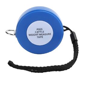 2.5m Cattle Weight Tape, Measure Goats and Dairy Cows Height Weight Tape Measuring Tape with Tear Proof Design, Farm Equipment for Goats Cattle