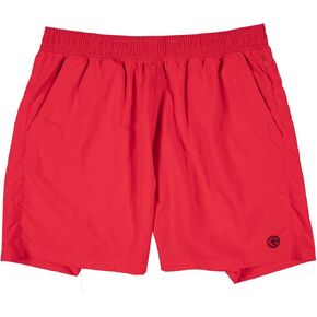 Ethika Mens Nylon Short | Red