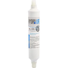 Hydro Life 52117 HL-170 TF Replacement Filter , White , Standard