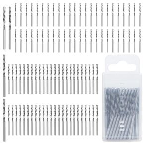 100pcs Drill Bits Set, 50pcs Drywall Bits & 50pcs Cutting Bits for Wood, 1/8 inch Drywall Guide Point Cutting Bit Drywall Tools, Cutting Drywall for Use with Spiral Saw