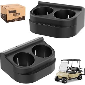 10L0L Golf Cart Cup Holder Drink Holderfor Club Car DS 1993-Up 1016811 101708301 (2 Pack